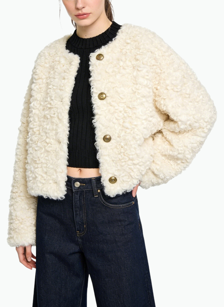 womens-fashionable-cropped-button-front-coat