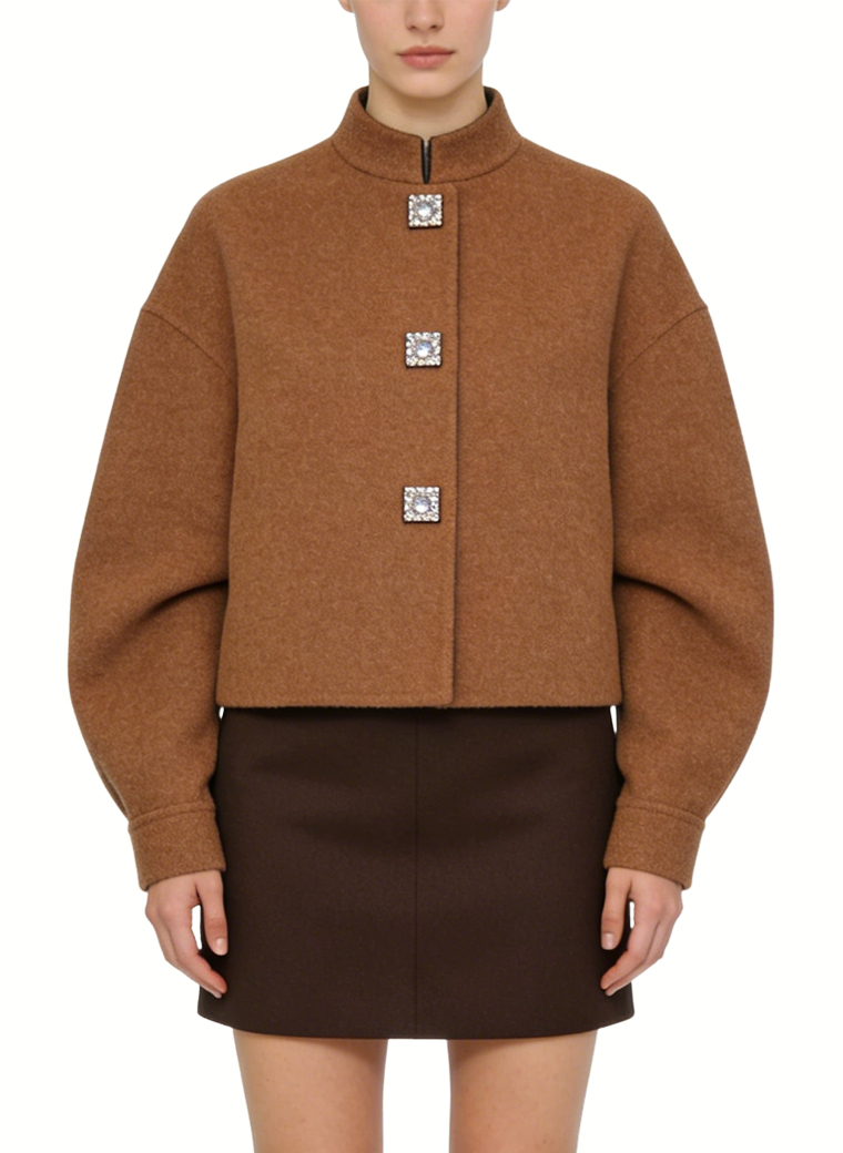 womens-minimalistr-button-front-short-coat