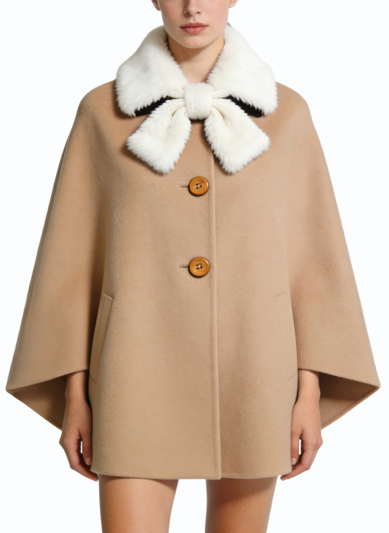 womens-bow-collar-wrap-front-short-coat