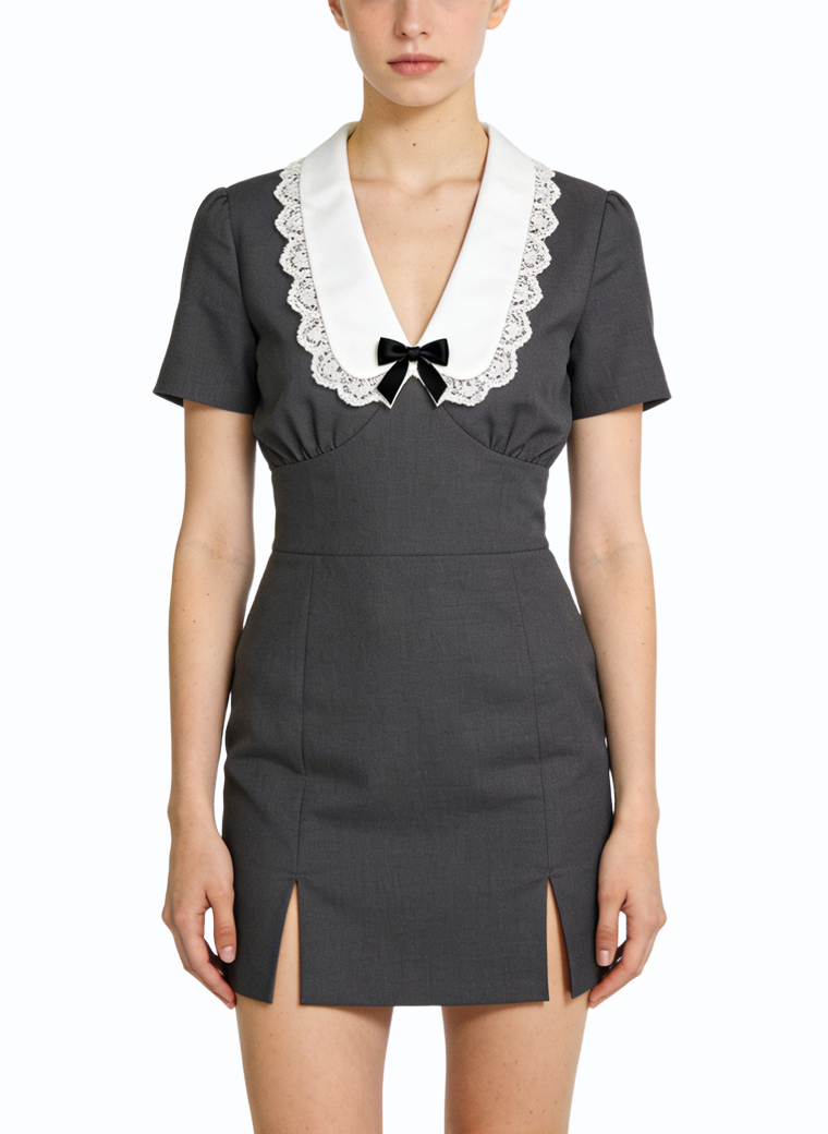 preppy-style-short-sleeve-casual-dress