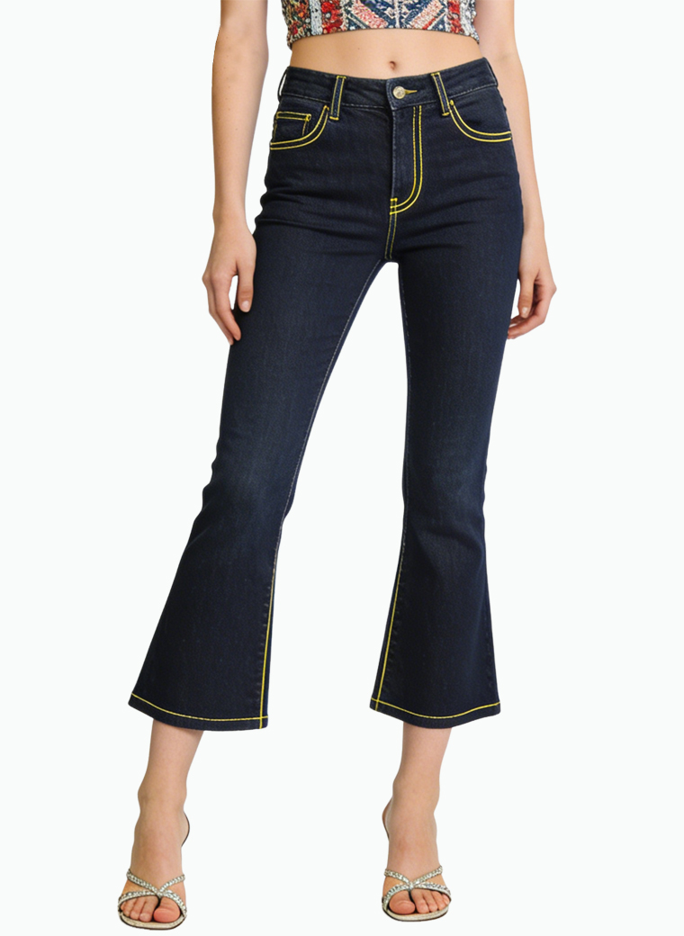 womens-contrast-stitch-cropped-flared-jeans