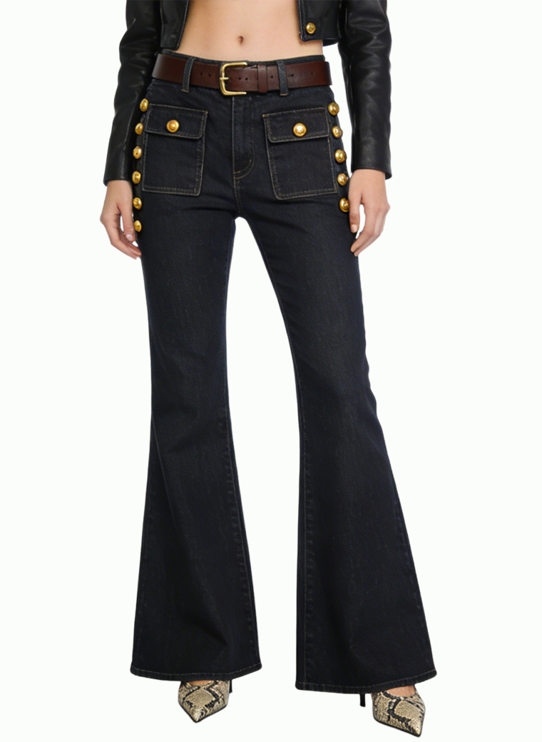 womens-high-waist-flared-jeans