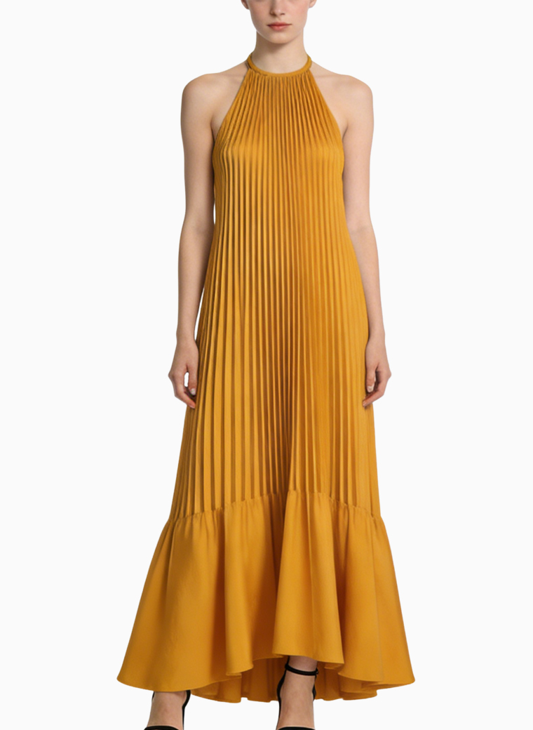 elegant-womens-flared-long-vacation-dress