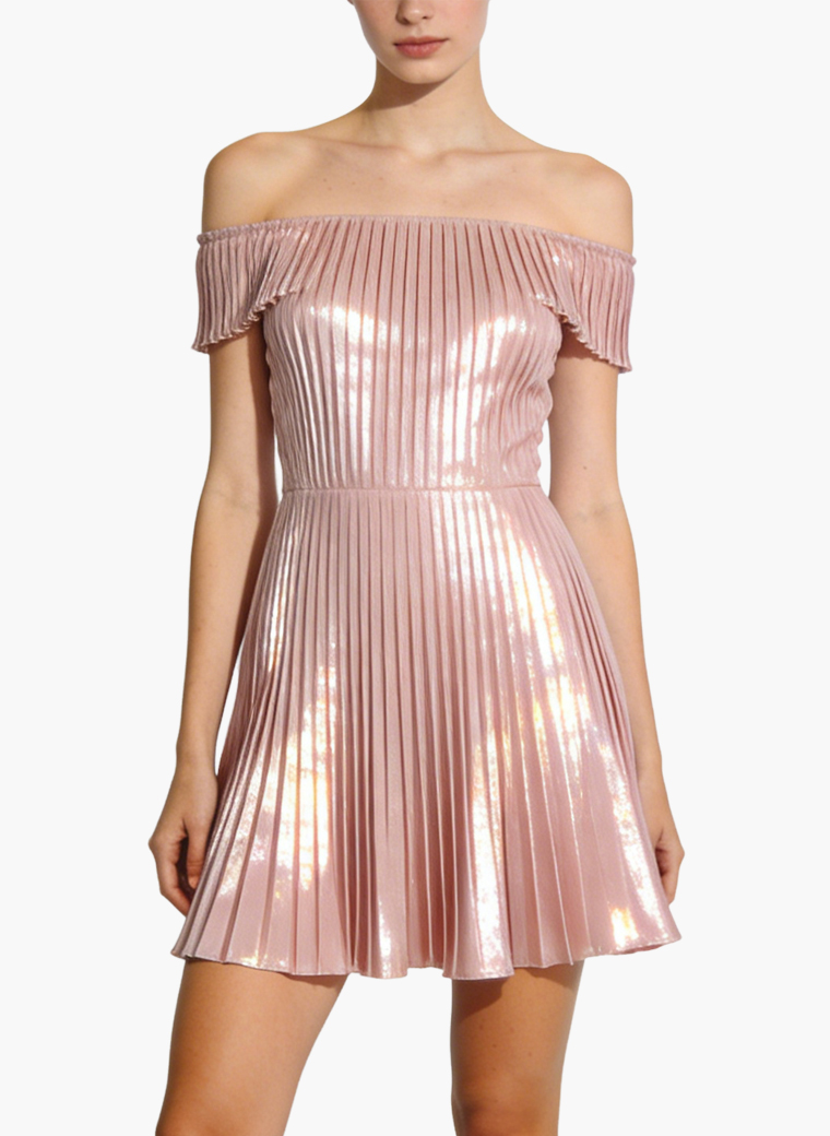 gentle-off-shoulder-slim-a-line-mini-dress