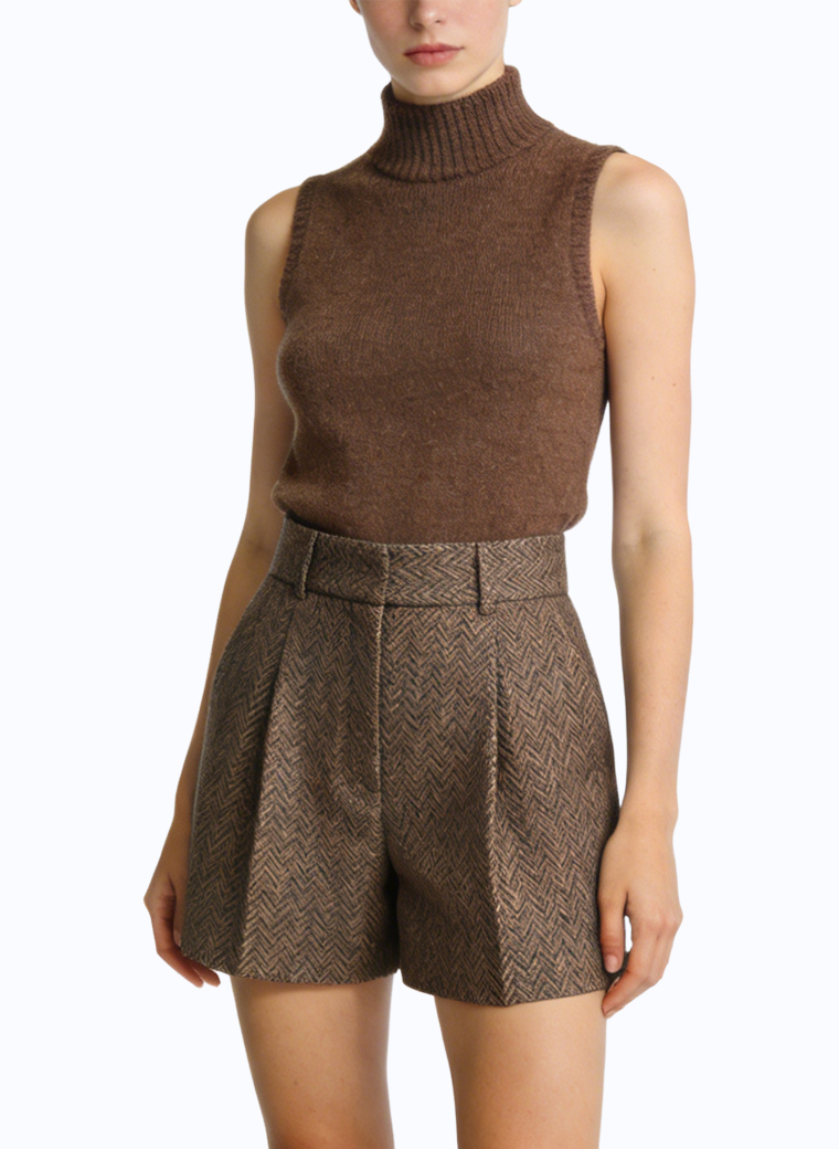 womens-retro-elegant-high-waist-shorts