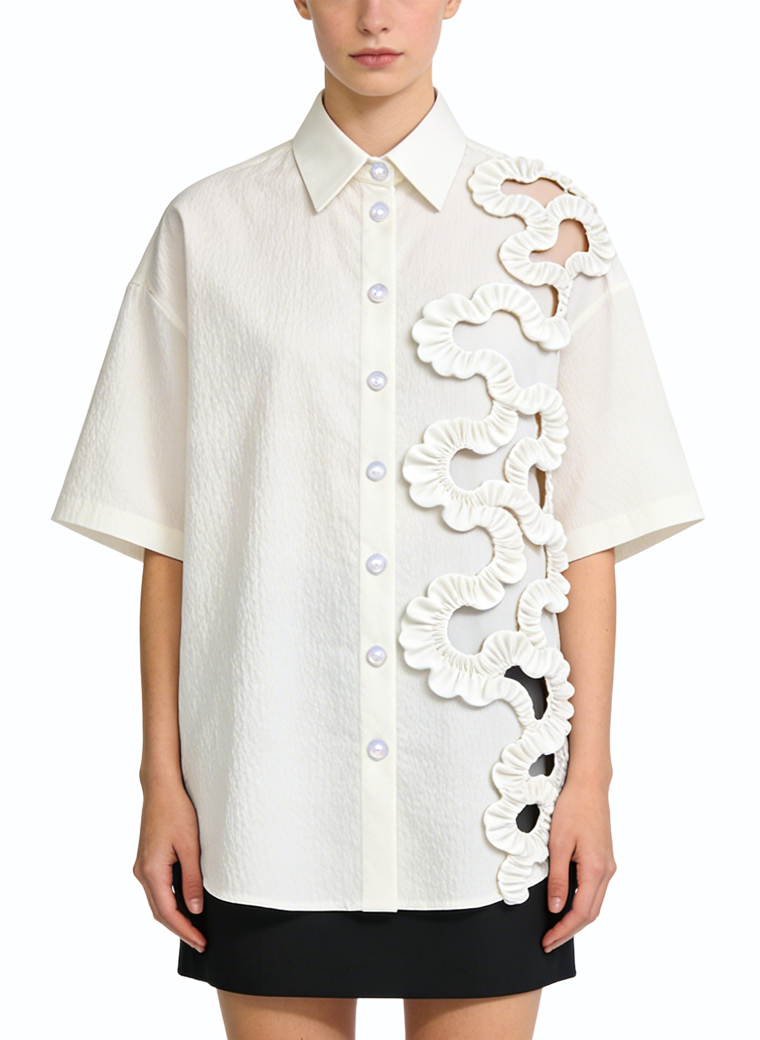 womens-floral-applique-short-sleeve-top