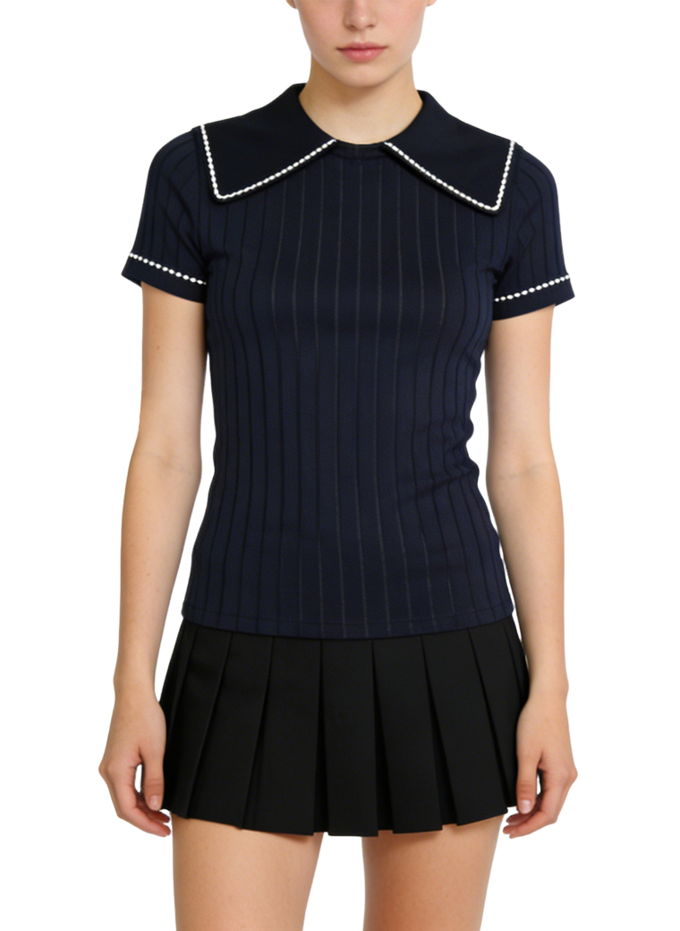 womens-ribbed-fitted-short-sleeve-top