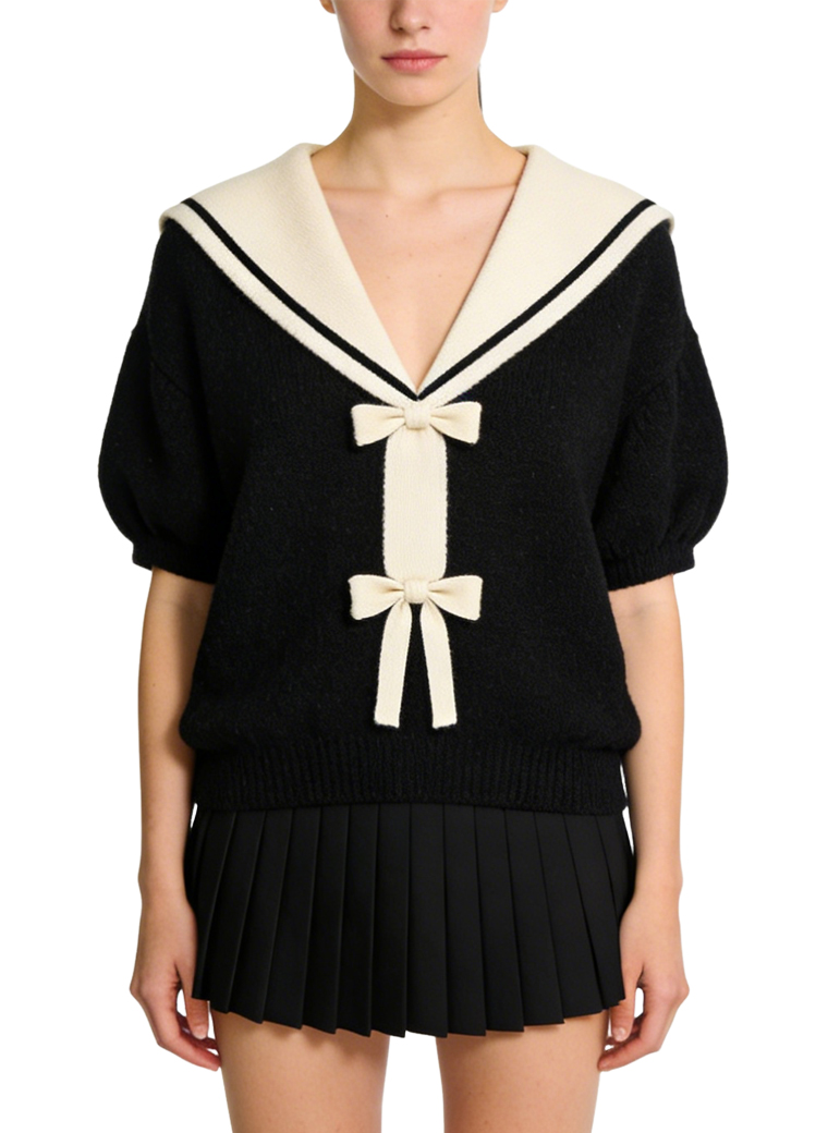 womens-casual-sailor-collar-tie-front-short-sleeve-top