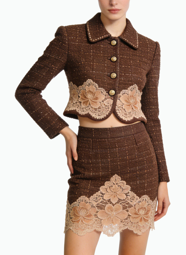 womens-retro-and-elegant-two-piece-set